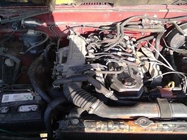 1990 TOYOTA TRUCK, RED, STD CAB, 2.4L, MT, 2WD,  Z25233